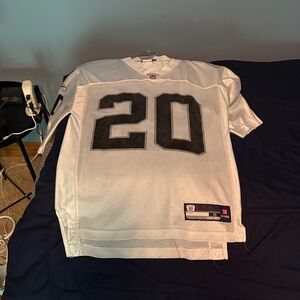 Reebok White and Black Men's Jersey